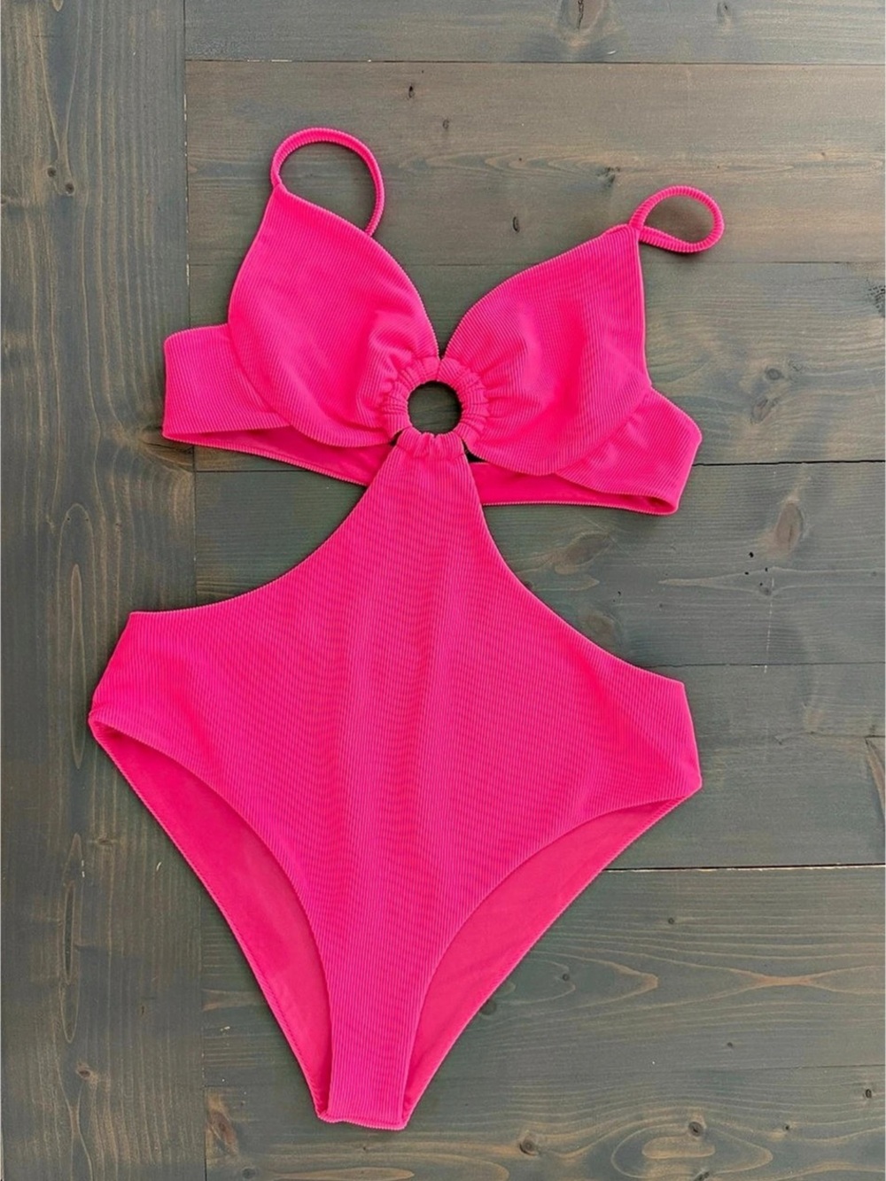 Beach Riot Hot Pink Swimsuit